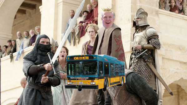 SeattleMayor's tweet photo. OK, who in City Hall leaked our plan for @kcmetrobus? #Seattle #Everyoneisminetotorment http://t.co/x4nC9TWzHT