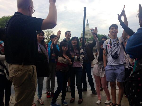 gsuoii's tweet image. .@GeorgiaStateU students outside Capitol Hill &amp;amp; on their way to meet @repjohnlewis #PanthersinDC @GSU_ISAC