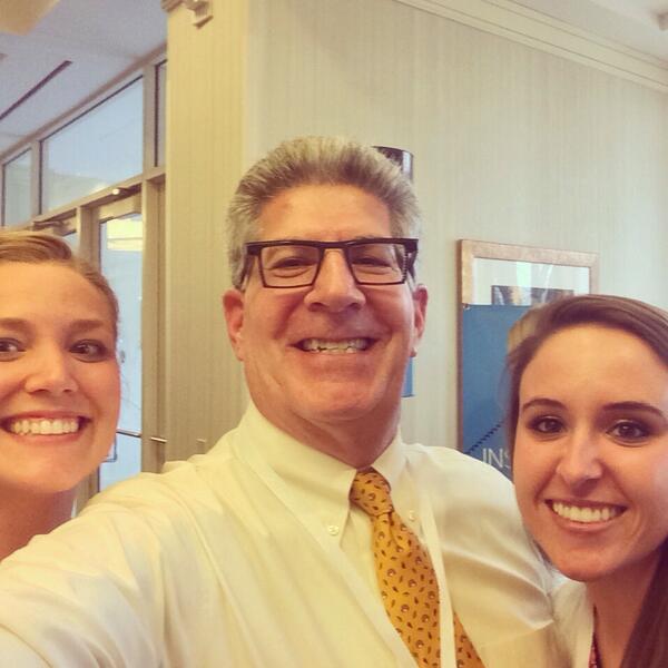 DaniTaber's tweet photo. Yes... We took a selfie. @admanjack @mnama #mnmx14 http://t.co/qpk46pLXro
