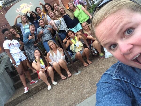 Let's win districts...but first...let me take a #selfie