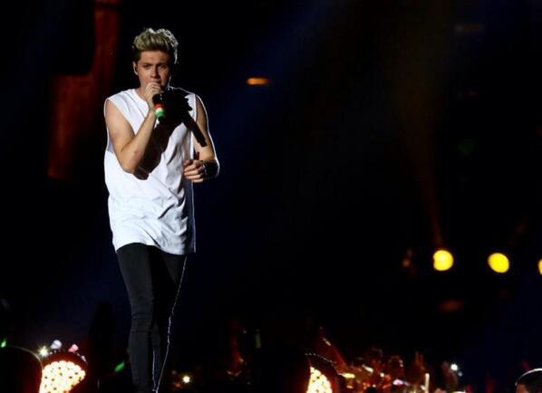 PayusFox's tweet image. #WWATBRASIL Niall en el escenario del "Parque Dos Atletas" en Rio. #1DNotes