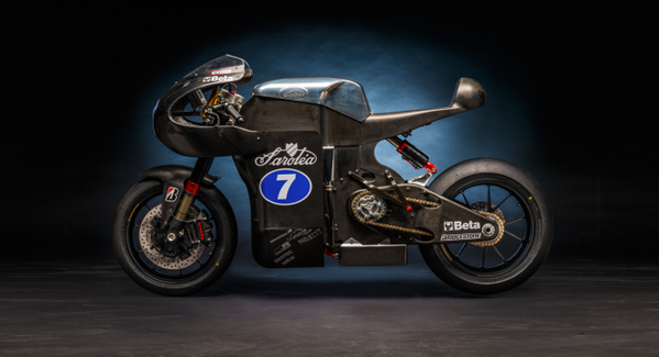 WIRED's tweet image. This vintage-style racer is hiding a 180 HP electric motor wrd.cm/RrKv3O