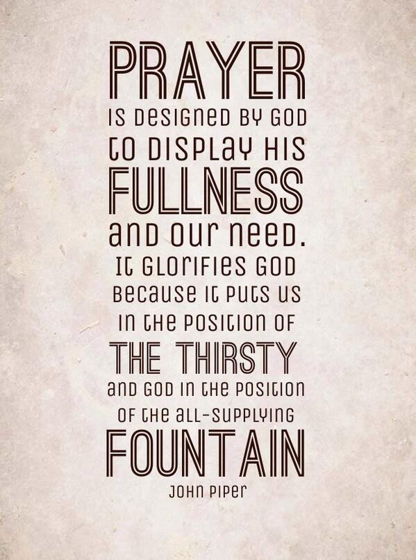 John Piper Quotes Custom John Piper Quotes On Twitter Prayer Is Designed By God To Display John Piper Quotes Custom John Piper Quotes On Twitter Prayer Is Designed By God To Display
