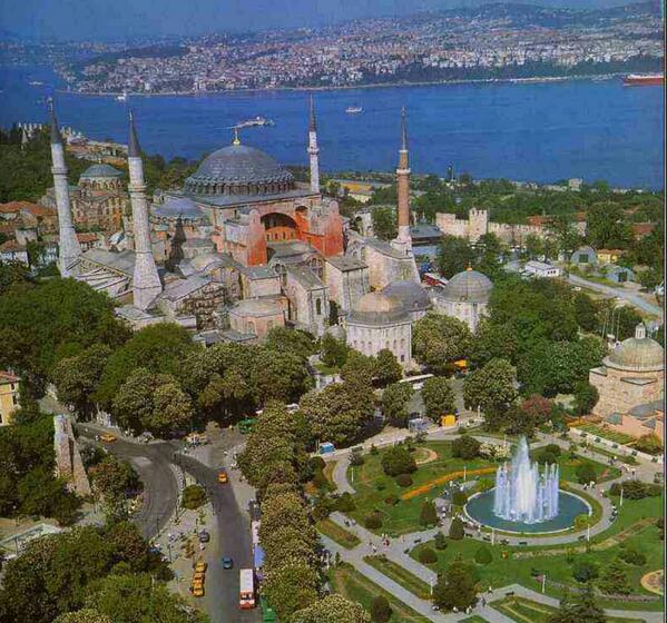 Поехать в стамбул. Храм Святой Софии в Турции.