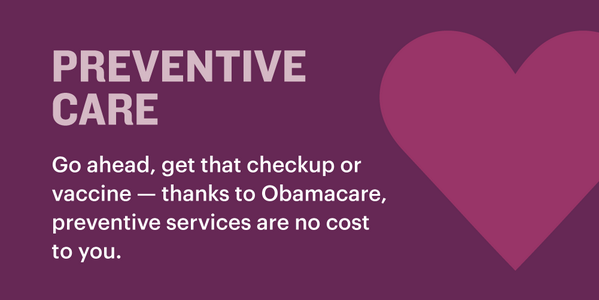 BarackObama's tweet image. Don't forget: Preventive care is now covered, thanks to the Affordable Care Act.
