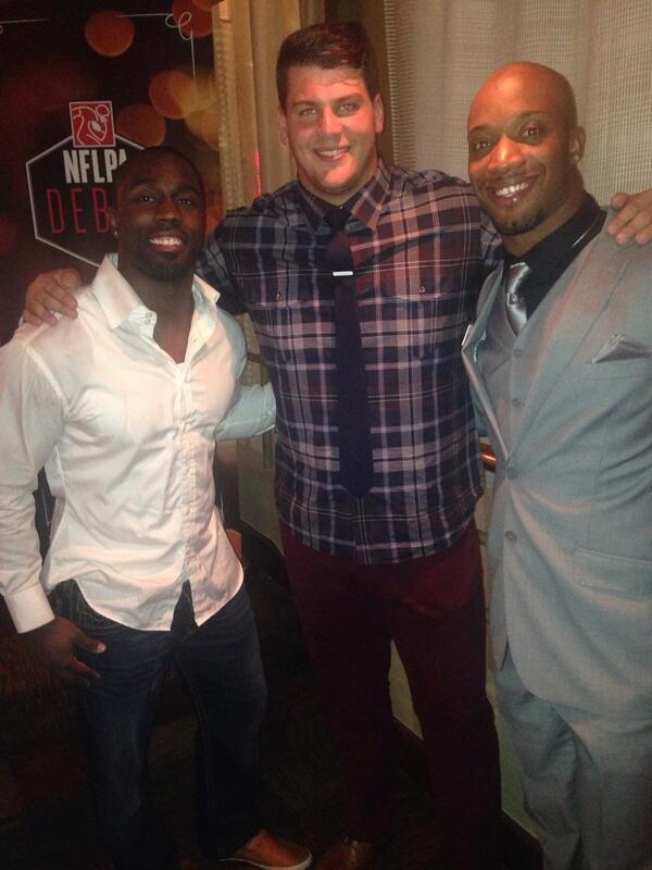 Enjoyed Hanging out with my Michigan Brothers @steviebrown27 @taylorlewan77 #NFLPADebut