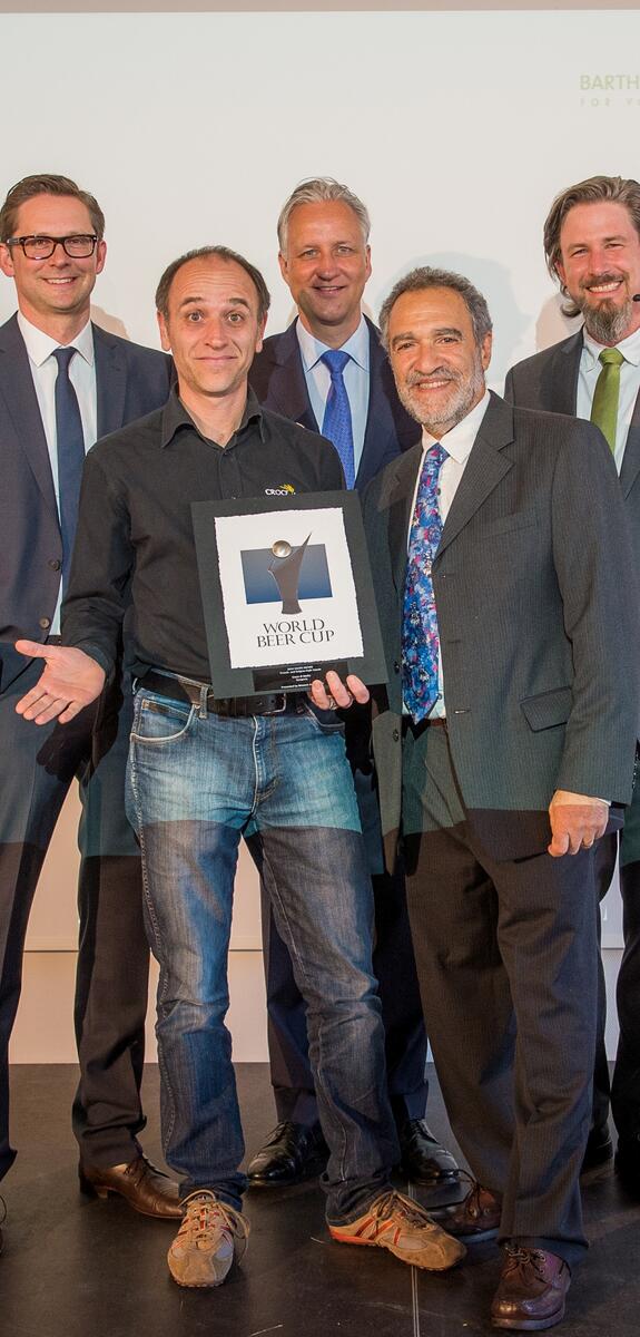 A Colonia ritirato il nostro secondo posto alla World Beer Cup 2014 di  Temporis nelle French and Belgian Saison