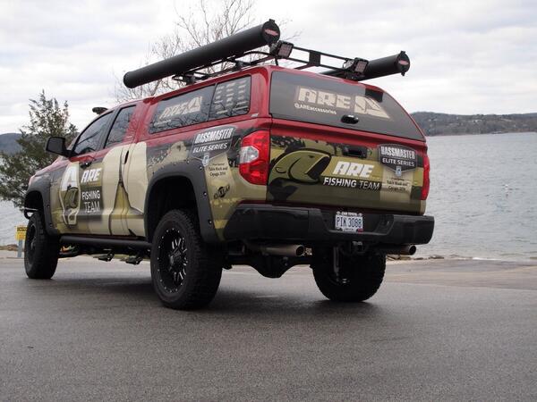 Can't wait for tomorrow to kick off the @TxBassClassic! Come see our booth with our Fishing Team Tundra!