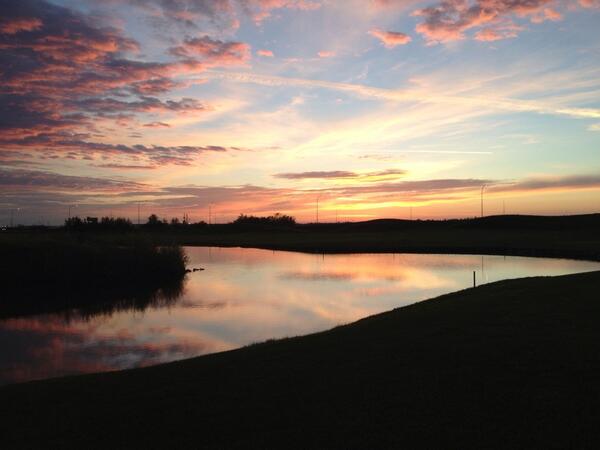 My favourite place at #redtaillanding always a beautiful view.  <a href="/WomeninTurf/">Women in Turf</a>