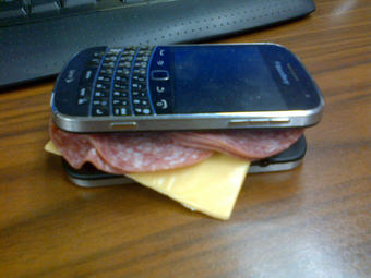 ChuckHoley's tweet photo. @BBM #BBMoments BBM is the best thing since sliced bread. Time to make a sandwich http://t.co/CaPcnd7EYG