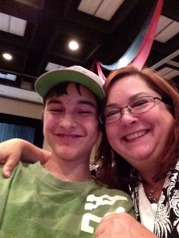 smbrearty's tweet photo. At LISD Convocation with my son, Jack! http://t.co/mgflPo5Z7h