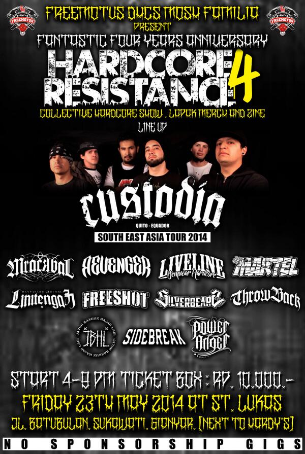 FREEMOTUS_DHCS's tweet image. FIXED on MAY 23th 2014 at ST LUKAS Batubulan , HTM 10rb (LIMITED)