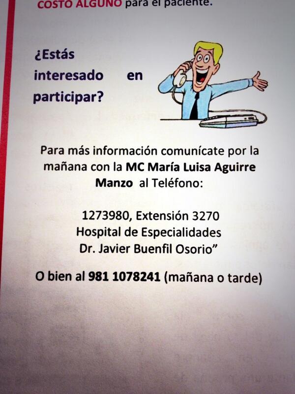 AMD_Campeche's tweet photo. Tienes diabetes Tipo II, tienes entre 18 y 70 años y quieres participar en un estudio científico en Campeche? http://t.co/ksqLgYgNGf