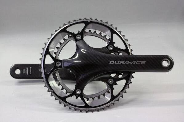 ShimanoOZ's tweet photo. A little #flashbackfriday for lunchtime.. Dura-Ace 7800C crankset, small qty produced, c. 2007/08 http://t.co/9RAIjZfgrH