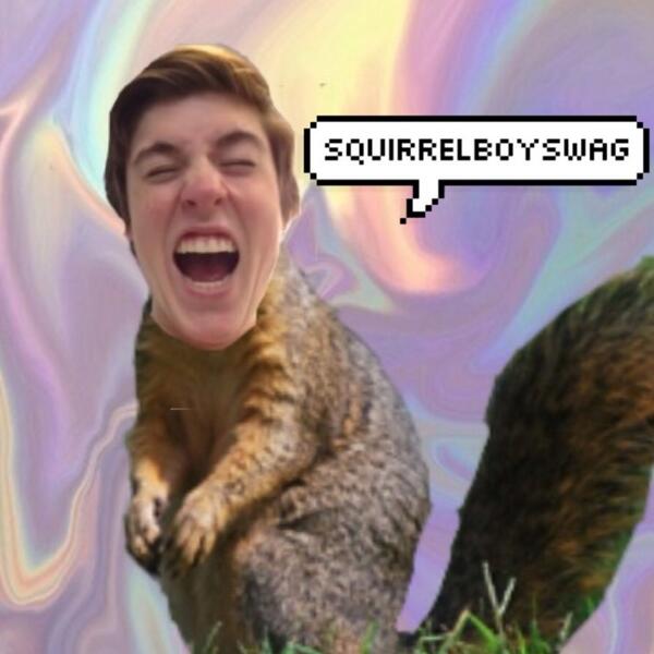 Squirrelboyswag's tweet photo. Yoooo @samwoolfmusic you look cute as a squirrel http://t.co/OtItxVnkZ0