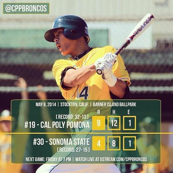 cppbroncos's tweet image. #AlwaysSupporting #cppcommunity RT @CoachYossi: @cppbroncos ⚾️ a job well done today 👍 #CCAAPlayoff