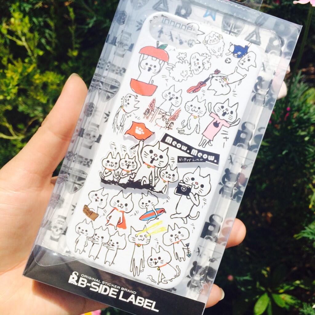 ステッカー屋 B Side Label Iphoneケース是非装着してあげてくださいねー Rt Manyami1107 B Side Labelにて 念願のiphoneケース 店員さんともたくさんお話し出来て嬉しかった さっそく付けよっと 艸 Http T Co u9aokifu