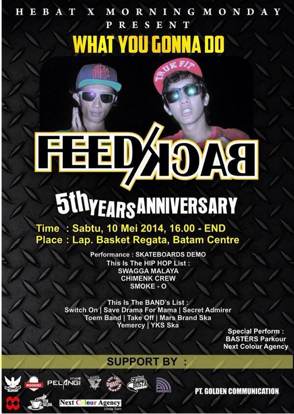 FeedbacK_BTM's tweet photo. HIP HOP BATAM MAKE SOME MOVEMENT!!! GO GO HIP HOP INDO.!! @HipHopHeroesNet @DULE_BDG @hiphopindonet http://t.co/wt00ACdwga