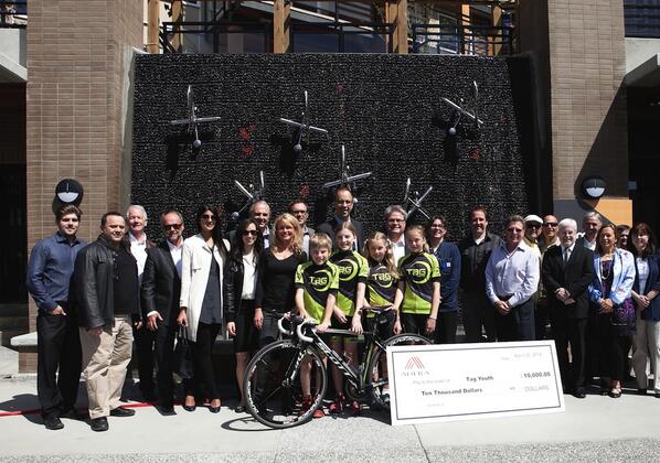@raceinbc local companies giving back to get more kids on bikes <a href="/AderaHome/">Adera Development</a> thank you.