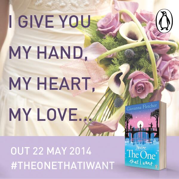 RT to win a signed copy of #TheOneThatIWant. I’ll pick 2 winners at random later today. ‘I give you my hand...’Xx
