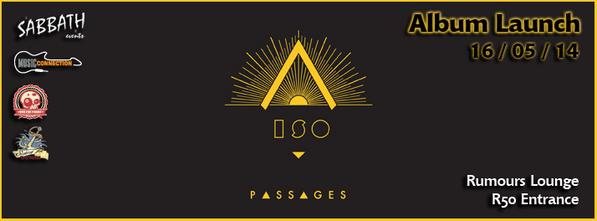 SabbathEvents's tweet photo. Next Friday! @ISOband Passages EP JHB Launch at @RumoursLounge1 ! https://t.co/ohJMoWPdff R50 entry! @MusicConnectSA http://t.co/vmMY4mOIjp