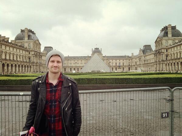 BORDERSWI's tweet photo. 1/4 of the band is in Paris! We will e back up and running May 17 at a free show in Whitehall! http://t.co/UZtRECaI52
