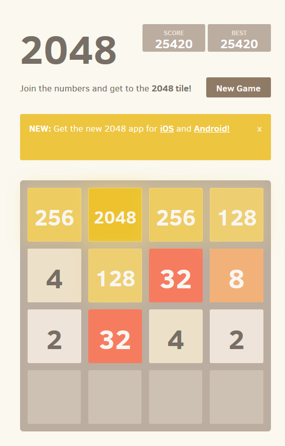 I had to try it. I’m disappointed that it was not very mathematical.