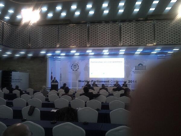 GullicksonK's tweet image. Panel about effective partnerships for building ICT capacity.   #wepc2014