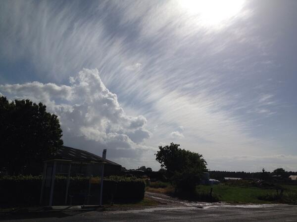 Very special #BlueSky @ Bocholt.