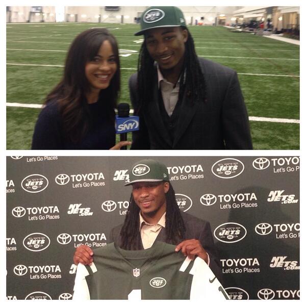 JeaneCoakley's tweet image. Here's the #jets newest safety...first round draft pick Calvin Pryor ( @CP3_850 ) #nyj #NFLDraft