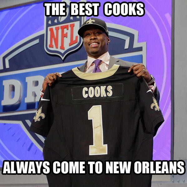 Saints's tweet image. .@BrandinCooks #SaintsDraft