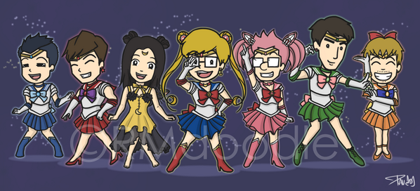 For_Kang_Gary's tweet photo. RT _PeacefulGarie: RT RMdoodle: [Random] Sailor Man~! :P http://t.co/aKwWZItWnA