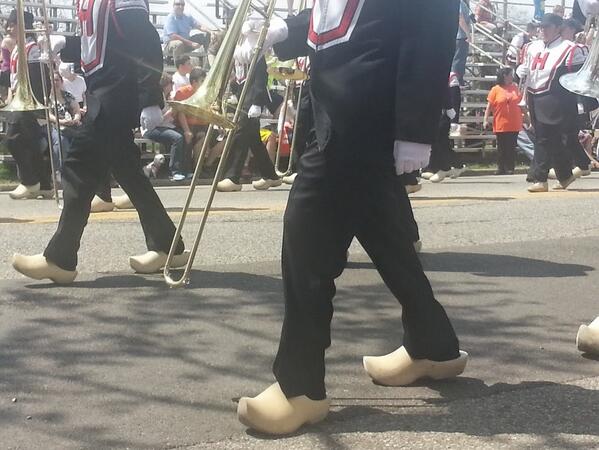 rachelheldevans's tweet photo. Not your typical marching band. #Holland #TulipTime2014 http://t.co/xcXrjNvxFL