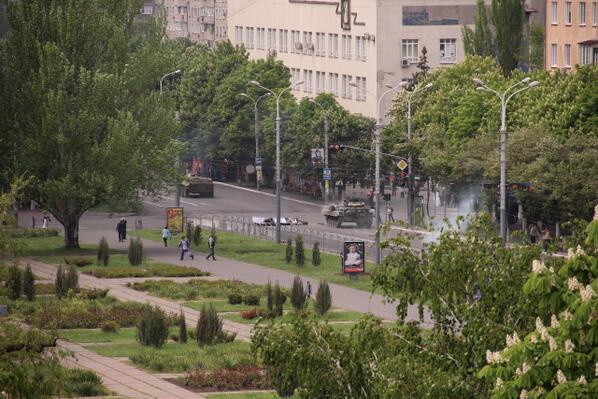 Танки хунты вошли в Мариуполь (обновляемый пост) 