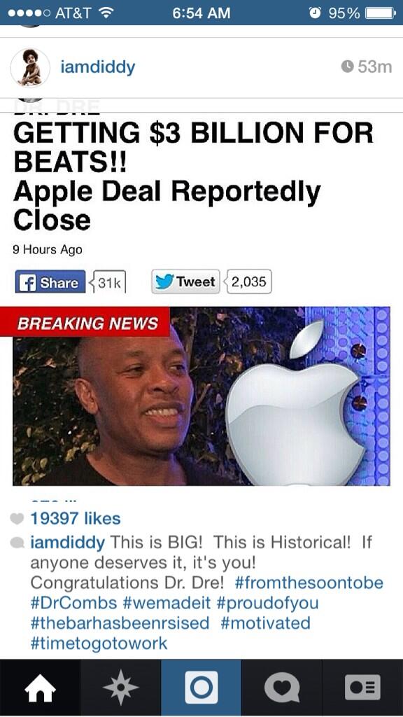 Chelle_H1's tweet image. #GM #GettingReadyForWork #JustALittleMotivation #NewBillionaire #DrDre #Respect 🙌💰💸