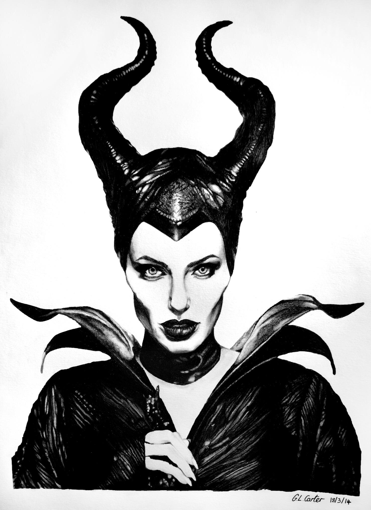 Maleficent - Drawing + Video | PeakD