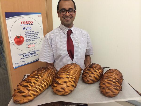 <a href="/vim6227/">Vim Patel</a> with his hedgehog bloomers! #innovaton <a href="/SpringhillTesco/">Springhill Brum 6227</a> <a href="/G4vnn/">Gavin Pike</a> @24SSSTesco