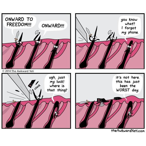 The Awkward Yeti Nick Seluk On Twitter The Ingrown Hair