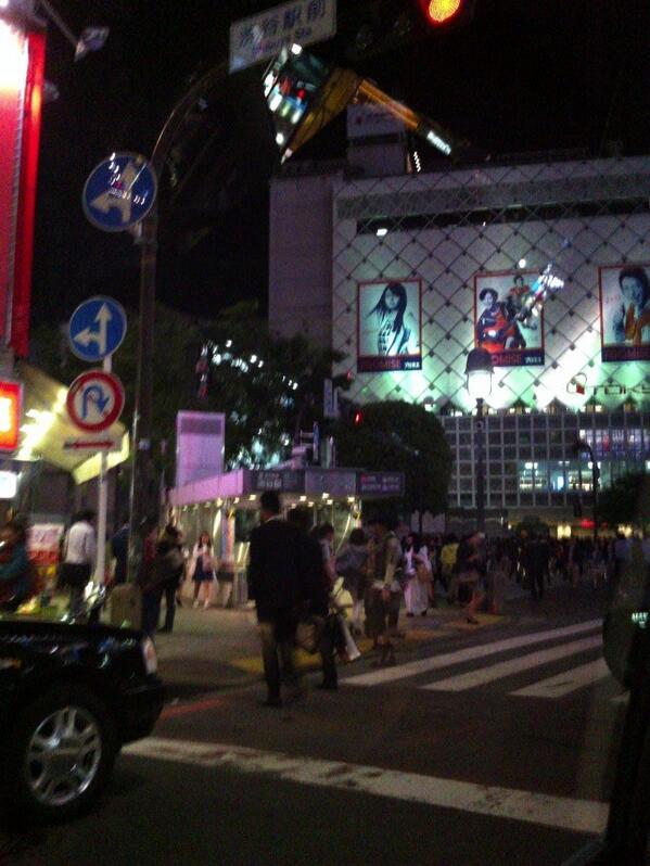 REALMARINN's tweet photo. 渋谷のいま http://t.co/frZxd3F6T9