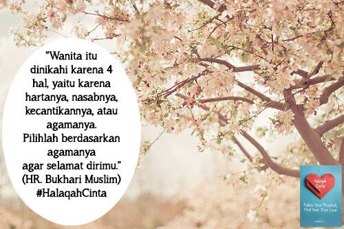 TeladanRasul's tweet photo. Jika ingin menikah,pilihlah yg baik agamanya, agar engkau selamat :: Buku #HalaqahCinta http://t.co/vGEdb4AIwI