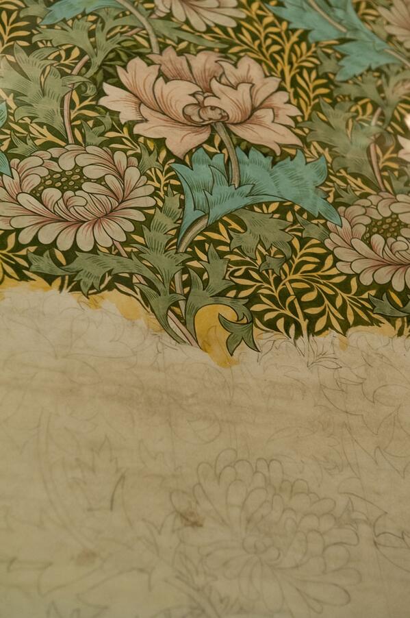 Full of design inspiration after yesterday's visit to the wonderful <a href="/WMGallery/">WilliamMorrisGallery</a> in Walthamstow.