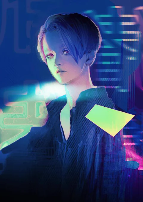 Photoshopのブラシをたくさんゲットしたので試し描きしたけどぜんぜん使いこなせてないぞ… 