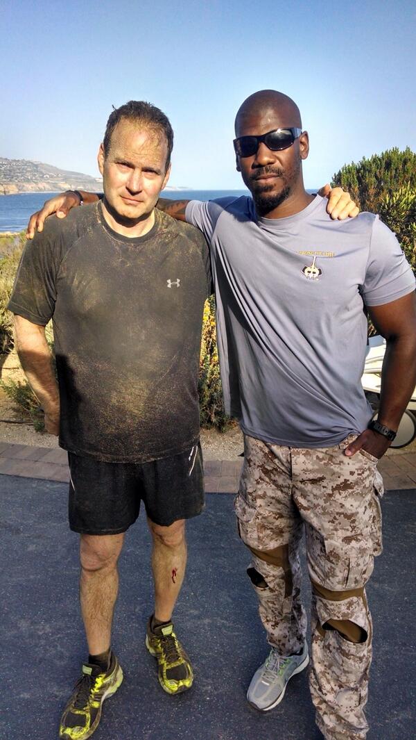 peterhorst's tweet image. Training with Navy SEALs. #achingbones #wtfwasithinking