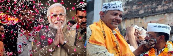 chughsatyan's tweet image. it&apos;s #NaMo vs Namuna in #Varanasi... #ModifiedKashi #AAPWaveInKashi