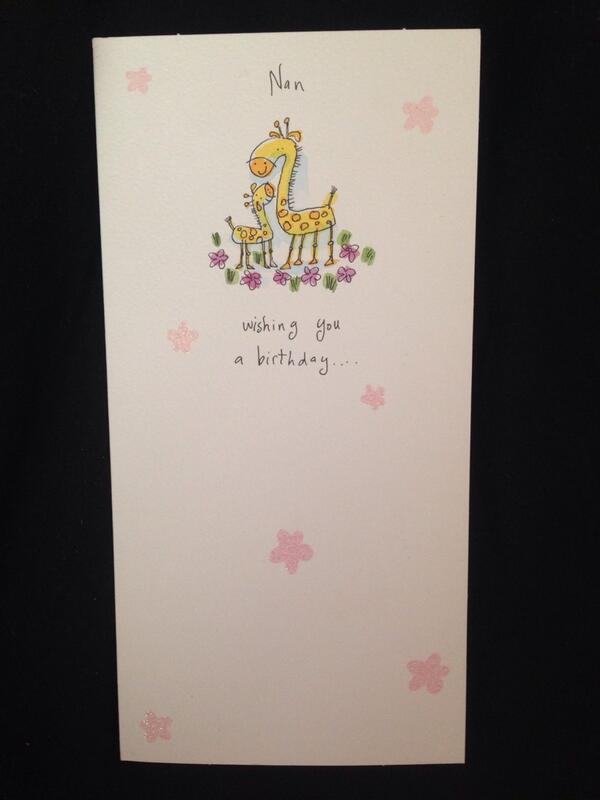 ChloeSpicer91's tweet photo. @GeorgeThorpe just cleaning out my room and found my birthday card from you! 😂☺️ http://t.co/FpcQbqrmwN