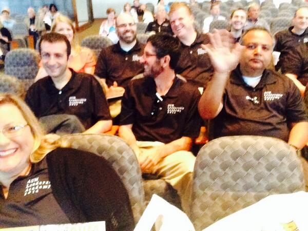 ED_Woodworth's tweet photo. AUM Leadership Academy! Great cohort. Learning right now. #leadercast #yousie http://t.co/NwKph7K75S