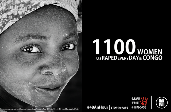 BlkHistStudies's tweet photo. #48AnHour: An est. 1100 women are raped every day in Congo http://t.co/pkgCcfpO2V mt @SaveTheCongo | http://t.co/OCwUymsrsi