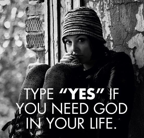 SonGear's tweet image. Type YES if you need God in your life.