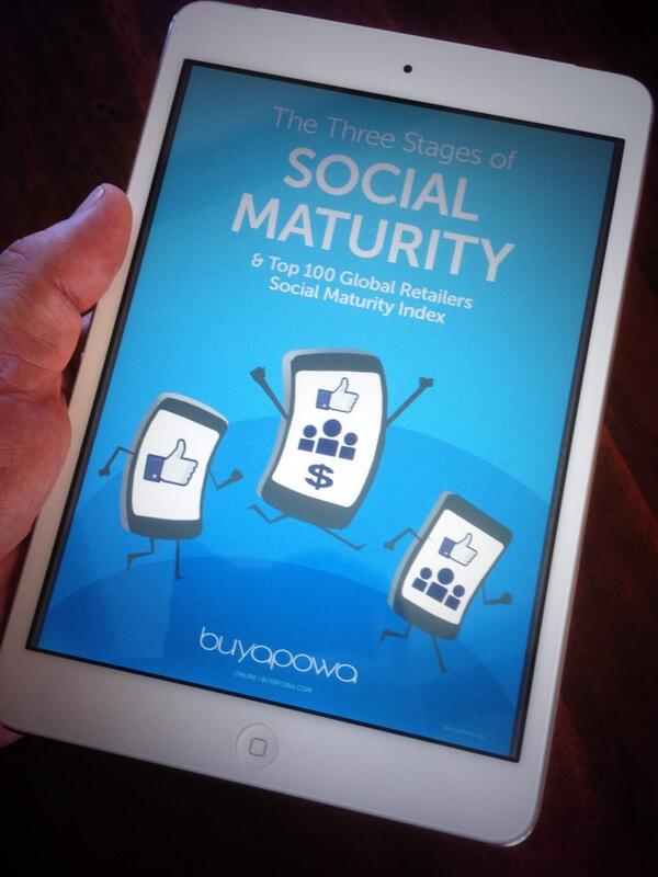 injectmedia's tweet image. 19 page Social Maturity white paper produced for Buyapowa. Really interesting and soon available to download.