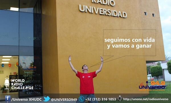 UNIVERSO949's tweet photo. ¡Seguimos con vida y vamos a ganar!
#CountdownWRC #wrcretomx http://t.co/5dPZIunhO9